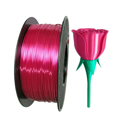 Silk Green Bronze PLA 1.75 mm 1KG PLA 3D Printer Filament Spool 3D Printing Material 3D Core Shine Silky Shiny Metallic Finish PLA Metal Like Consumable Army Green Bronze PLA Filament