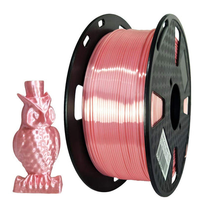 3D Core Silk Purple PLA Filament 1.75 mm 1KG 3D Printer Filament 2.2LBS Spool 3D Printing Materials Silky Shiny Dark Violet Metal Metallic Purple PLA Filament