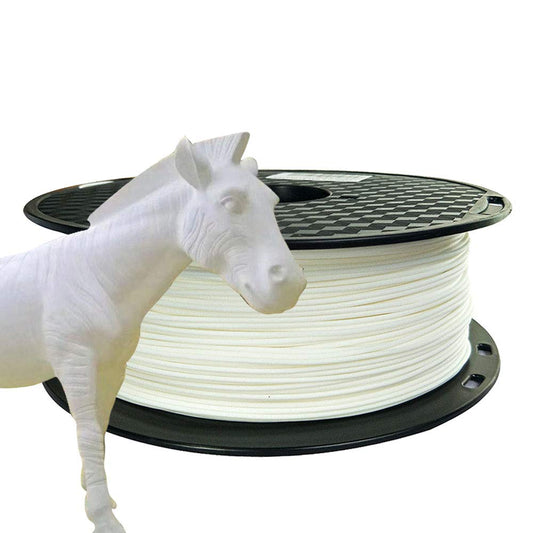 PLA Max PLA+ White PLA Filament 1.75mm 1KG 3D Printer Filament 3D Printing Material Stronger Than Regular PLA Pro Plus Filament 3D Core Filament White