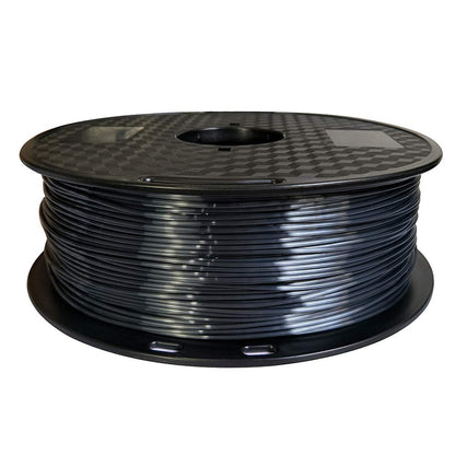 3D Core Silk Black PLA Filament 1.75mm 1KG 3D Printing Filament Silky Black PLA Gloss Shiny Metallic PLA Black 3D Printer Material FDM 3D Printer